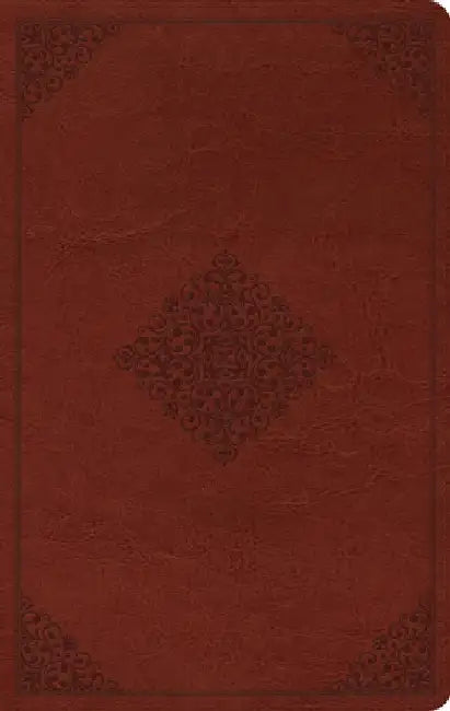 Large Print Value Thinline Bible-ESV-Ornament Design by Crossway Bibles