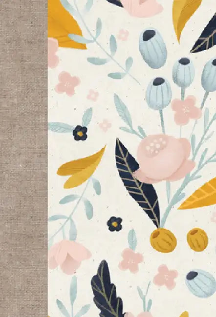 Large Print Compact Bible-ESV-Spring Bloom by Crossway Bibles