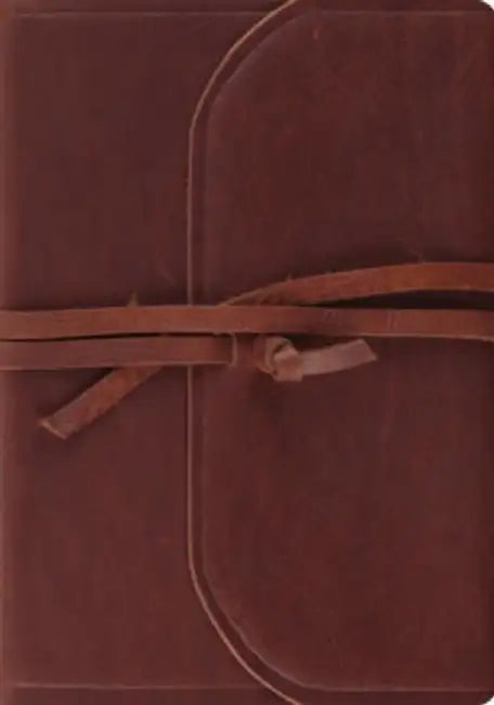Journaling Bible-ESV-Interleaved Flap with Strap by Crossway Bibles
