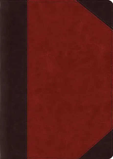 ESV Study Bible, Large Print (Trutone, Brown/Cordovan, Portfolio Design)