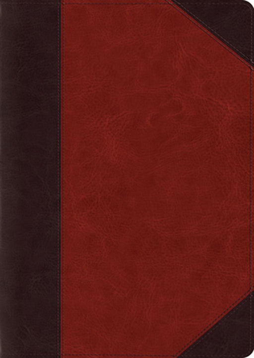 ESV Study Bible, Large Print (Trutone, Brown/Cordovan, Portfolio Design)