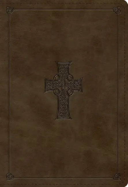 ESV Student Study Bible (Trutone, Olive, Celtic Cross Design)