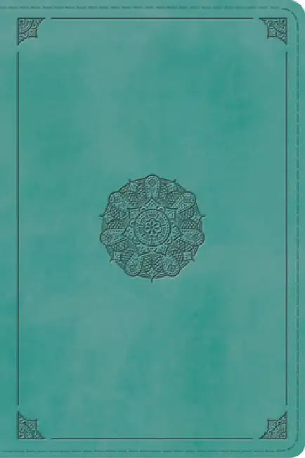 ESV Study Bible, Personal Size (Trutone, Turquoise, Emblem Design)