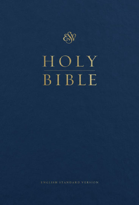 ESV Pew and Worship Bible, Large Print (Blue)