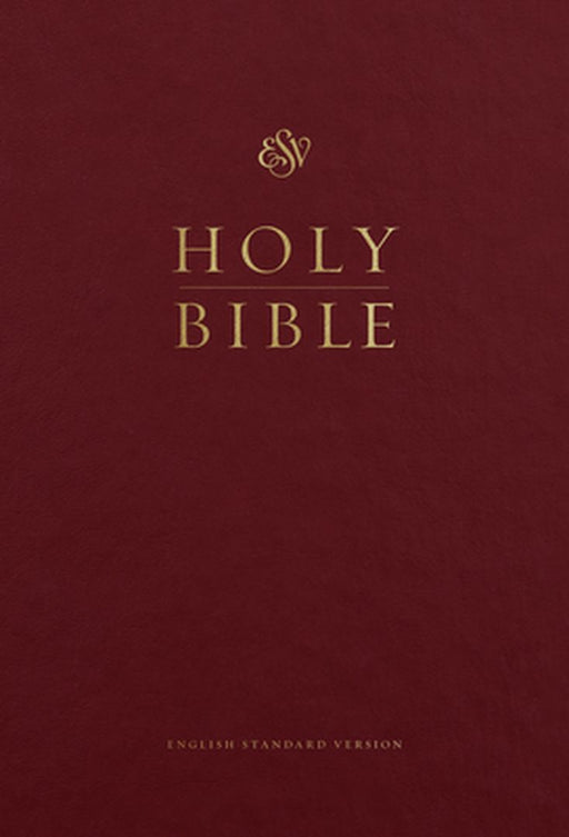ESV Pew and Worship Bible, Large Print (Burgundy)