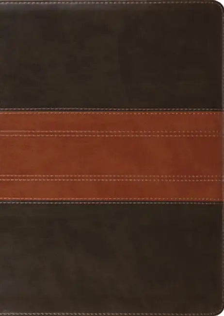 ESV Study Bible, Large Print (Trutone, Forest/Tan, Trail Design)