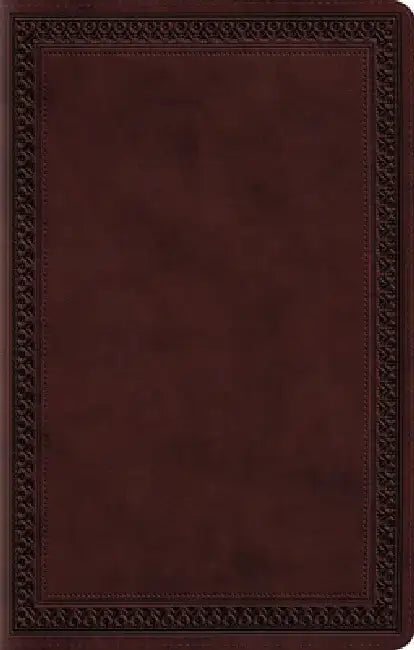 ESV Premium Gift Bible (Trutone, Mahogany, Border Design)