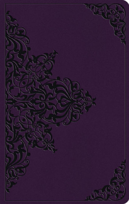ESV Large Print Value Thinline Bible (Trutone, Lavender, Filigree Design)
