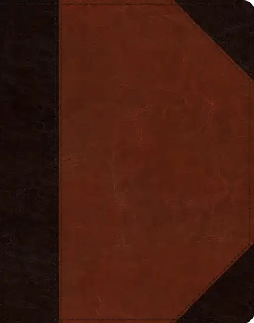 ESV Single Column Journaling Bible (Trutone, Brown/Cordovan, Portfolio Design)