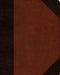 ESV Single Column Journaling Bible (Trutone, Brown/Cordovan, Portfolio Design)