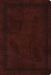 ESV Large Print Compact Bible (Trutone, Mahogany, Border Design)