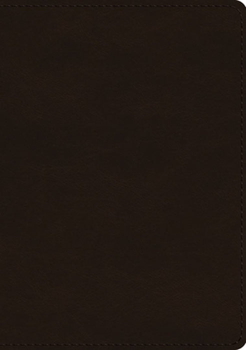 ESV Single Column Journaling Bible, Large Print (Trutone, Deep Brown)