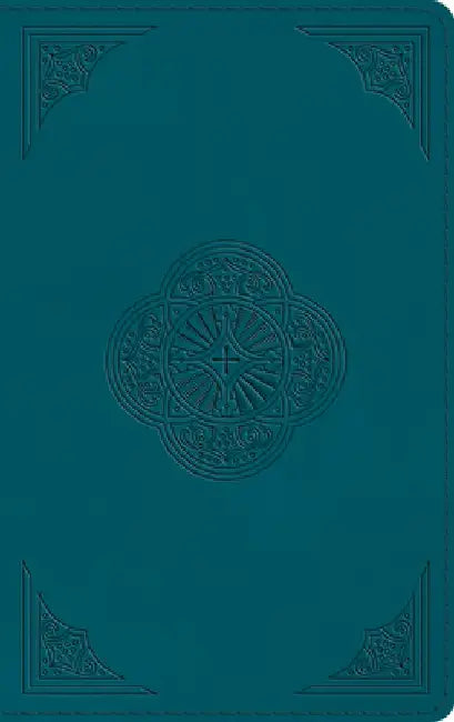 ESV Thinline Bible (Trutone, Deep Teal, Rotunda Design)