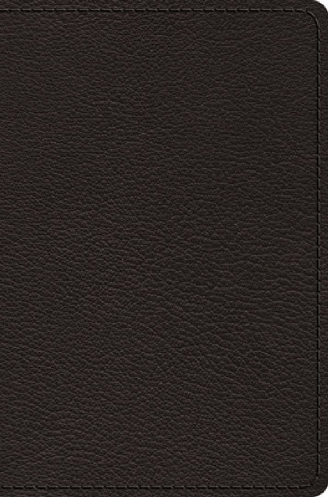 ESV Preaching Bible, Verse-By-Verse Edition (Goatskin, Black)