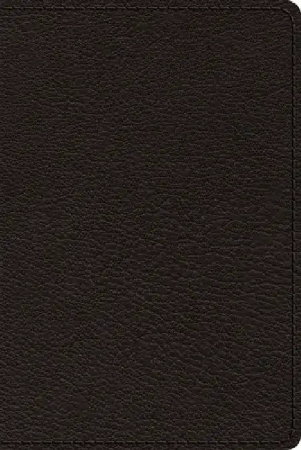 ESV Heirloom Bible, Omega Edition (Goatskin, Black)
