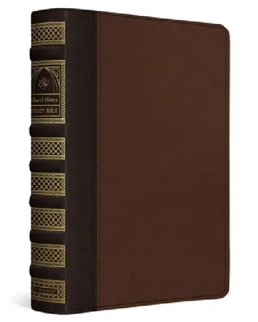 ESV Church History Study Bible: Voices from the Past, Wisdom for the Present (Trutone, Brown/Walnut, Timeless Design) by Nichols, Stephen J.