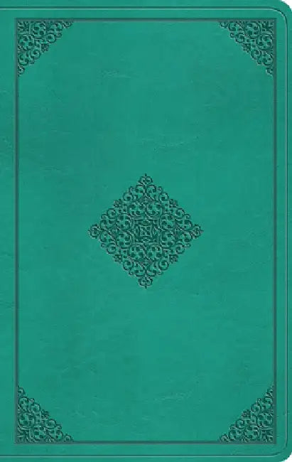 ESV Value Thinline Bible (Trutone, Teal, Ornament Design)