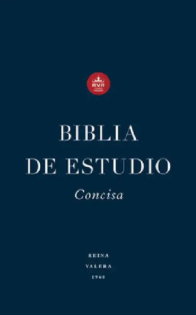 Biblia de Estudio Concisa Rvr (Tapa Dura)