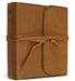 ESV Journaling Bible (Natural Leather, Brown, Flap with Strap) by Esv Bibles