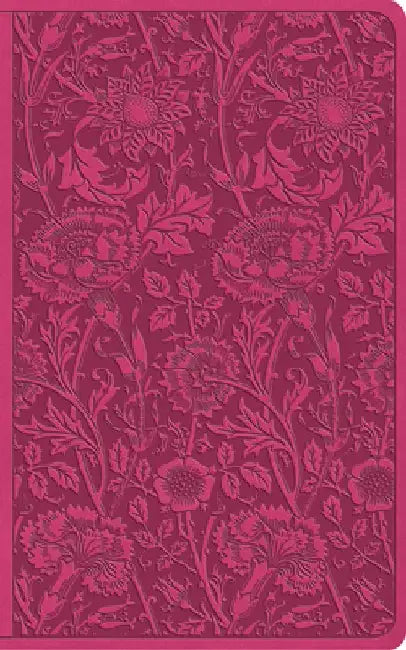 ESV Vest Pocket New Testament with Psalms and Proverbs (Trutone, Berry, Floral Design)