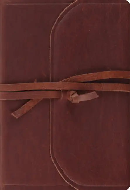 ESV Student Study Bible (Brown, Flap with Strap)