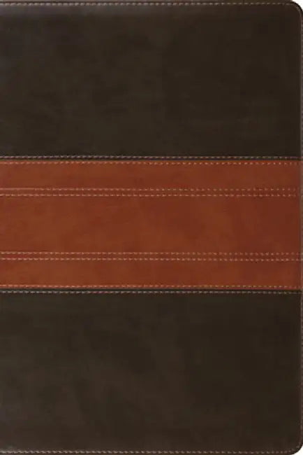 ESV Study Bible, Personal Size (Trutone, Forest/Tan, Trail Design)