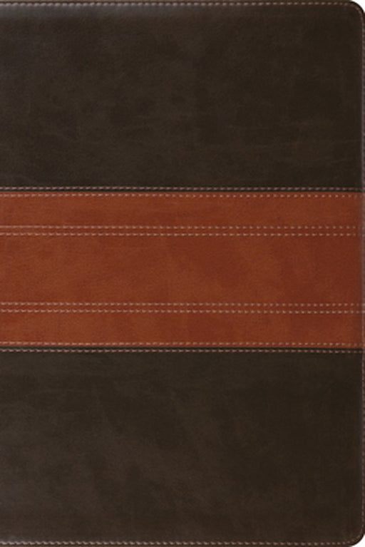 ESV Study Bible, Personal Size (Trutone, Forest/Tan, Trail Design)