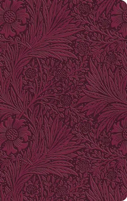 ESV Value Thinline Bible (Trutone, Raspberry, Floral Design)