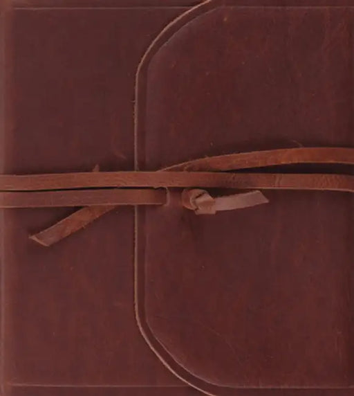 ESV Journaling Study Bible (Brown, Flap with Strap)
