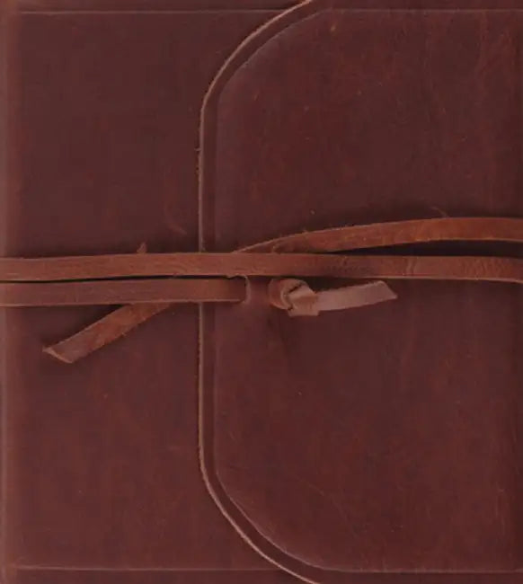 ESV Journaling Study Bible (Brown, Flap with Strap)