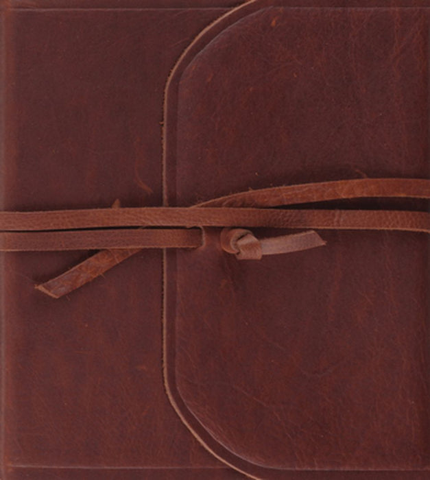 ESV Journaling Study Bible (Brown, Flap with Strap)