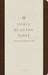 ESV Daily Reading Bible: (Trutone, Brown): A Guided Journey Through God's Word by Greg Gilbert