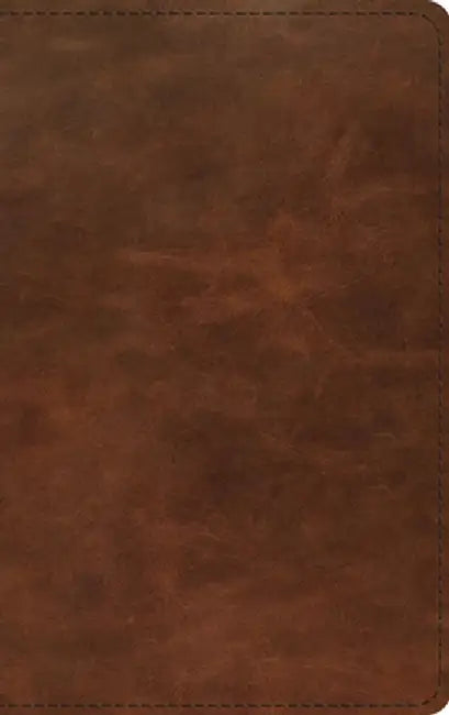 ESV Thinline Bible (Full Grain Leather Deep Brown)