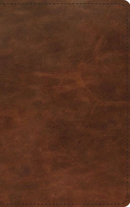 ESV Thinline Bible (Full Grain Leather Deep Brown) by 