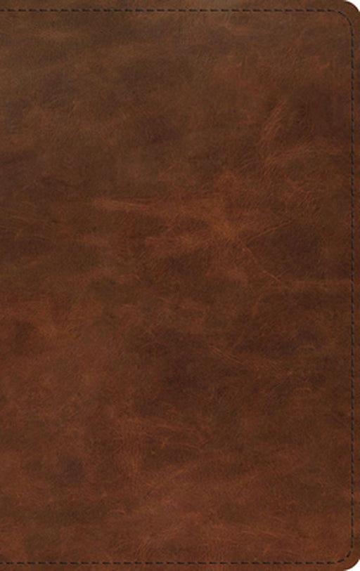 ESV Thinline Bible (Full Grain Leather Deep Brown) by 