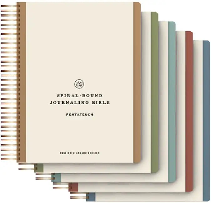 ESV Spiral-Bound Journaling Bible, Five-Volume Set (Hardcover)