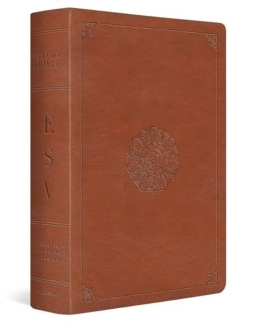 ESV Study Bible (Trutone, English Saddle, Ornament Design) by T. Desmond Alexander