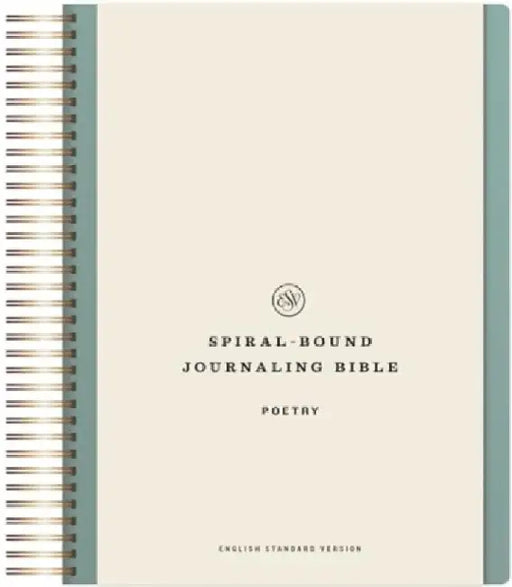 ESV Spiral-Bound Journaling Bible, Poetry (Hardcover)