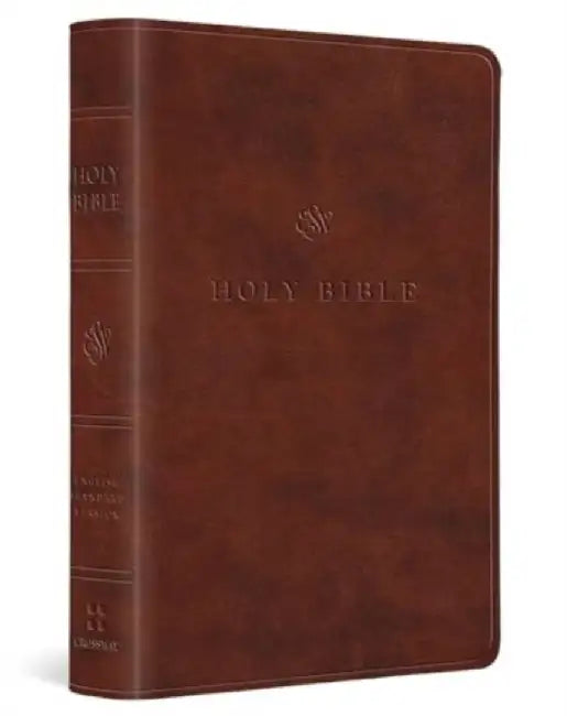 ESV Value Large Print Compact Bible (Trutone, Chestnut)