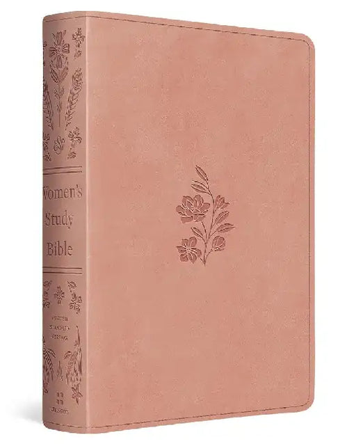 ESV Women's Study Bible (Trutone, Blush Rose, Floral Bloom Design) by Dana Tanamachi