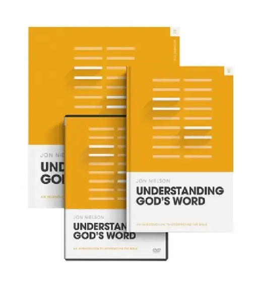Understanding God's Word (Book, Workbook, and DVD) by Jon Nielson