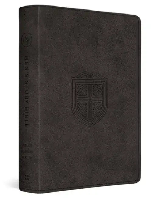 ESV Men's Study Bible (Trutone, Charcoal, Shield Design) by Ray Ortlund