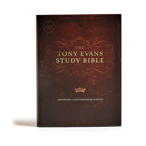 CSB Tony Evans Study Bible, Hardcover by Tony Evans