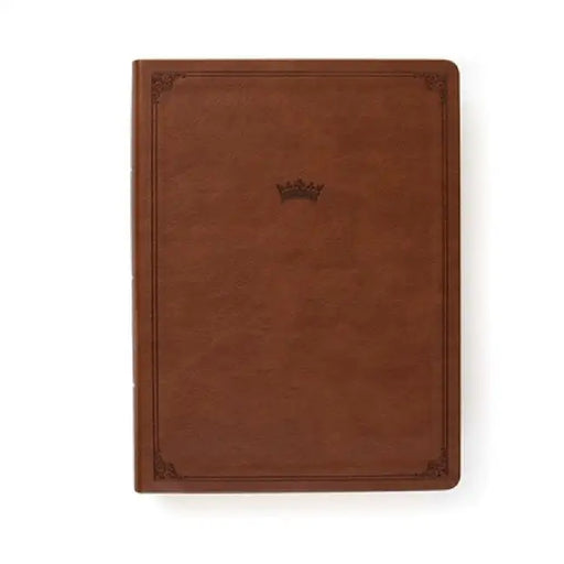 CSB Tony Evans Study Bible, British Tan Leathertouch by Tony Evans