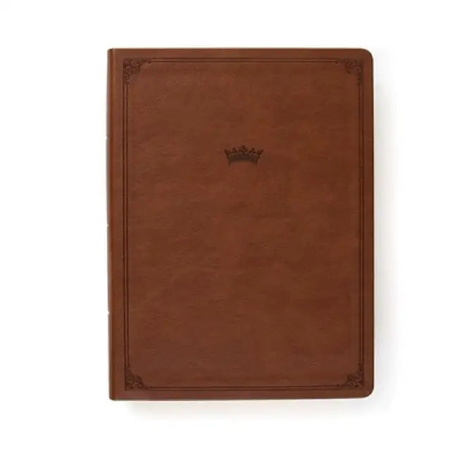 CSB Tony Evans Study Bible, British Tan Leathertouch by Tony Evans