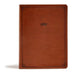 CSB Tony Evans Study Bible, British Tan Leathertouch, Indexed: Study Notes and Commentary, Articles, Videos, Easy-To-Read Font by Tony Evans