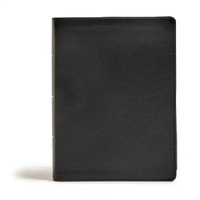 CSB Tony Evans Study Bible, Black Genuine Leather, Indexed by Tony Evans
