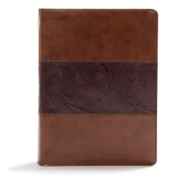 CSB Study Bible, Mahogany Leathertouch, Indexed: Faithful and True by Csb Bibles by Holman