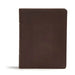 CSB Study Bible, Brown Genuine Leather by Csb Bibles by Holman