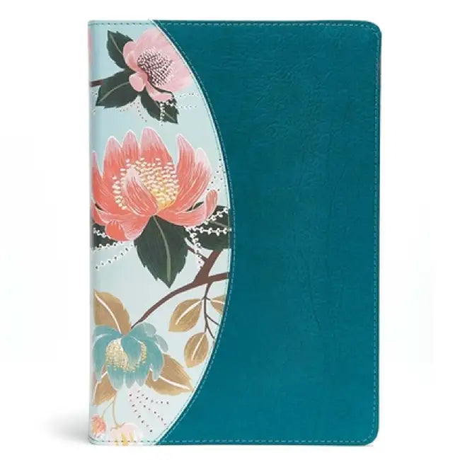 The CSB Study Bible for Women, Teal/Sage Leathertouch, Indexed by Csb Bibles by Holman